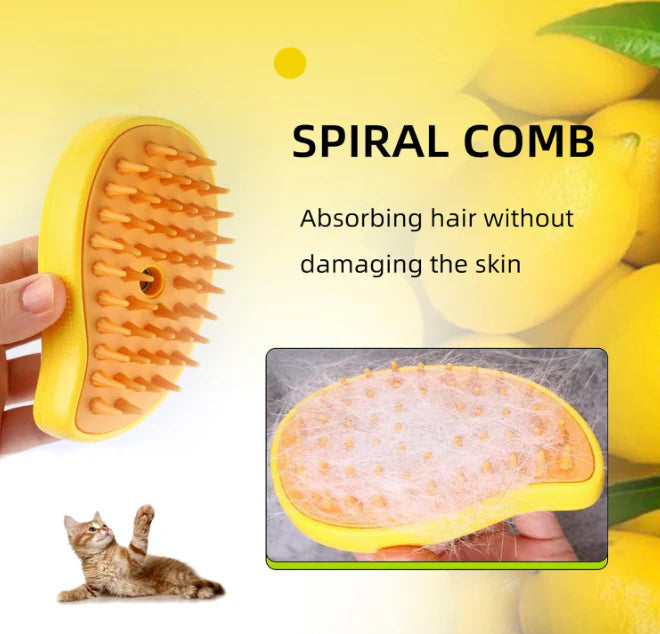 Steamy Pet Brush